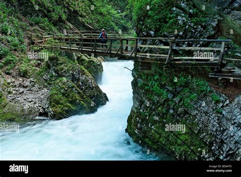 Vintgar Gorge near Bled, Gorenjska, Slovenia Stock Photo - Alamy