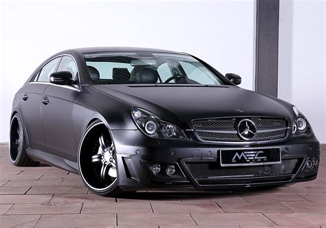 Cls W With Bodykit And Meciii Pc Wheels In Full Matt Black Cls W