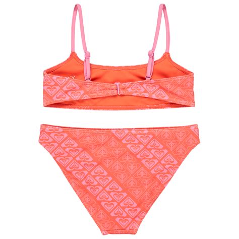 Roxy Heart N Soul Bralette Set Bikini Girls Buy Online Alpinetrek Co Uk