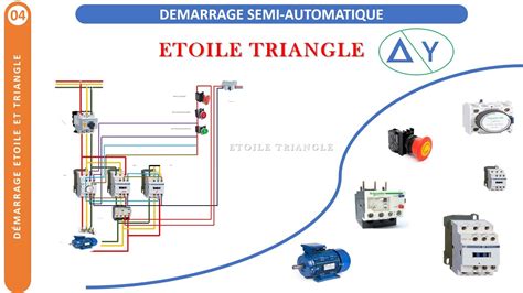 Démarrage étoile triangle schéma câblage YouTube