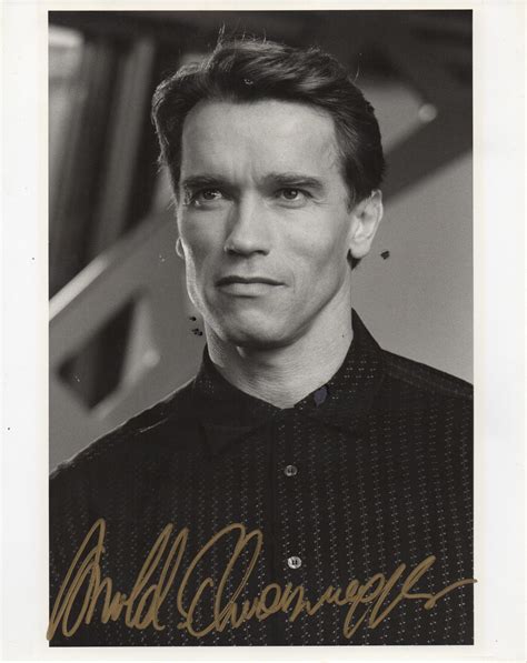 Arnold Schwarzenegger Autographed Photo 8 X 10 Signed Etsy