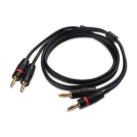 Cable Matters Awg Speaker Cable With Gold Plated Banana Plug