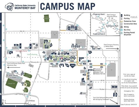 Parking Maps | California State University Monterey Bay