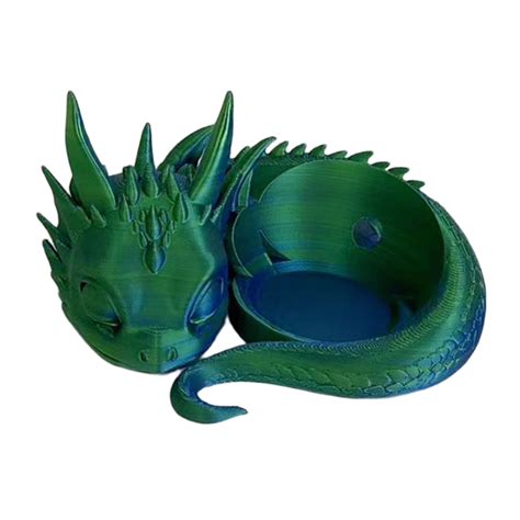 Space-Saving Desktop Display Stand 3D Printed Dragon Desktop Holder
