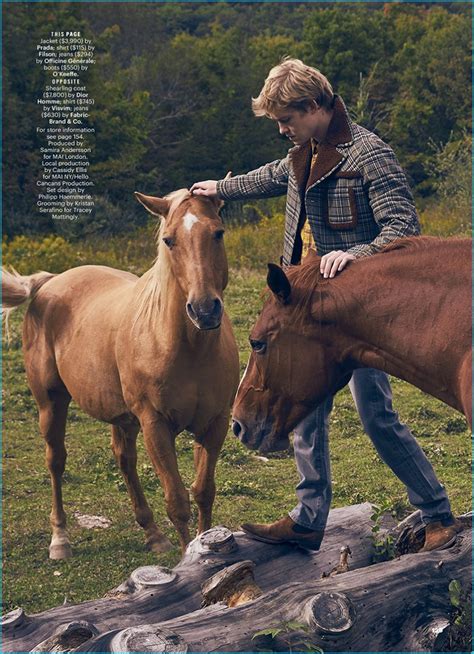 Into the Country: Joe Alwyn Goes Rugged for Esquire Photo Shoot – The ...