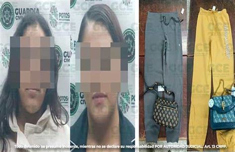 Mujeres Detenidas Por Robo A Una Tienda Departamental