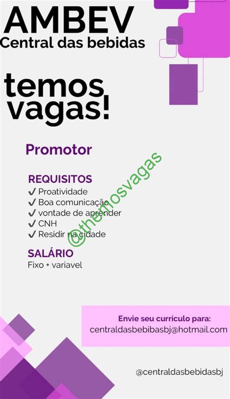 Promotor Bom Jesus PI 01 Vaga S Themos Vagas Empregos E