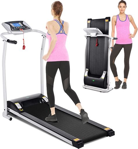 Ancheer Folding Treadmill 12 Preset Programs Electric Foldable