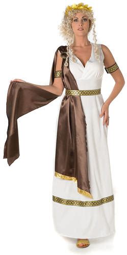 Roman Goddess Ladies Fancy Dress Ancient Greek Athena Womens Adults