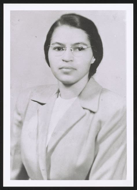 1 Photograph Print Sheet 18 X 13 Cm Rosa Parks Portrait