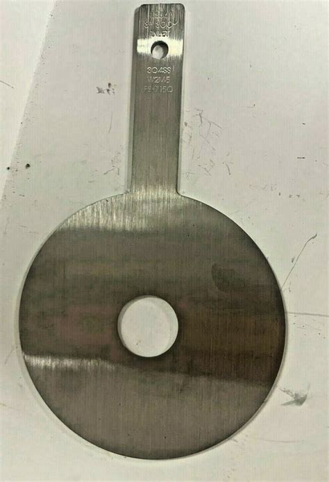 Flowell Paddle Type Orifice Plate 1356 Bore 3 300 304 Ss