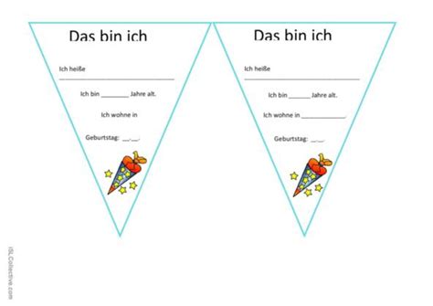 Steckbrief Deutsch Daf Arbeitsbl Tter Pdf Doc