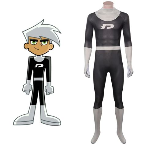 Danny Phantom Danny Fenton Cosplay Costume Jumpsuit Outfits Halloween