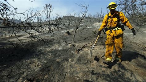 California Wildfires Arson Charge For 1 Of 10 Blazes Cbc News