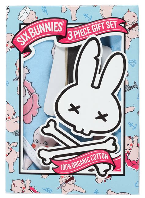 Six Bunnies 3 Piece T Set Kewpie