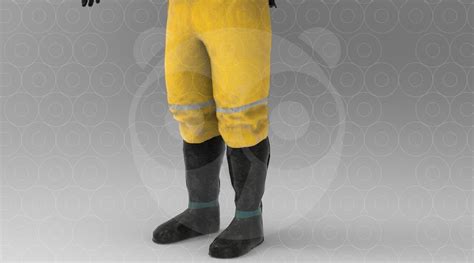 3D Model Hazmat Suit - TurboSquid 2108563