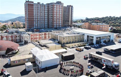 Concluso Lallestimento Dell Ospedale Da Campo Al San Francesco Di