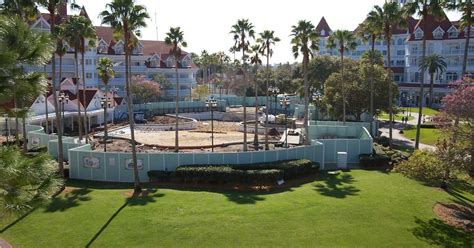 Grand Floridian Courtyard Pool Refurbishment