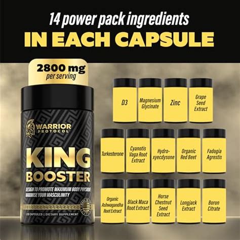 Snapklik Warrior Protocol King Booster Male Vitality Pills