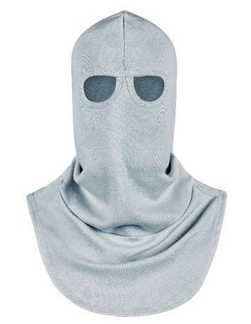 Balaclava Risco II Cinza Resistente Chamas Arco Elétrico