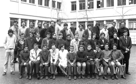 Photo de classe Terminale C1 de 1969 Lycée Gay Lussac Copains d avant