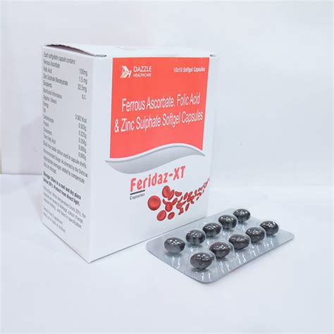 FERIDAZ XT Softgel Capsules Novalab Healthcare Pvt Ltd