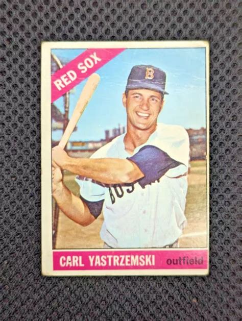 Topps Carl Yastrzemski Boston Red Sox Eur Picclick Fr