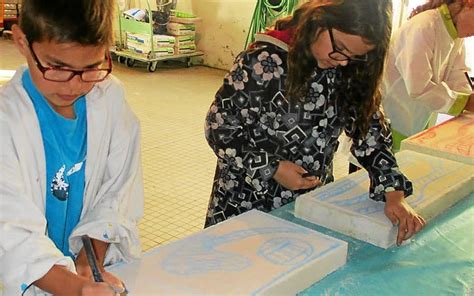 École Sainte Anne Des artistes en herbe Le Télégramme