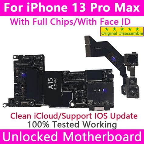 Carte Mère Originale Débloquée Pour Iphone 13 Pro Max Avec Ios Puces