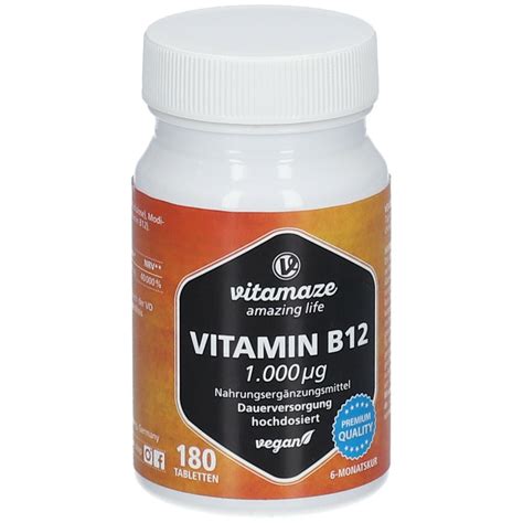 Vitamaze Vitamin B12 180 Pz Redcare