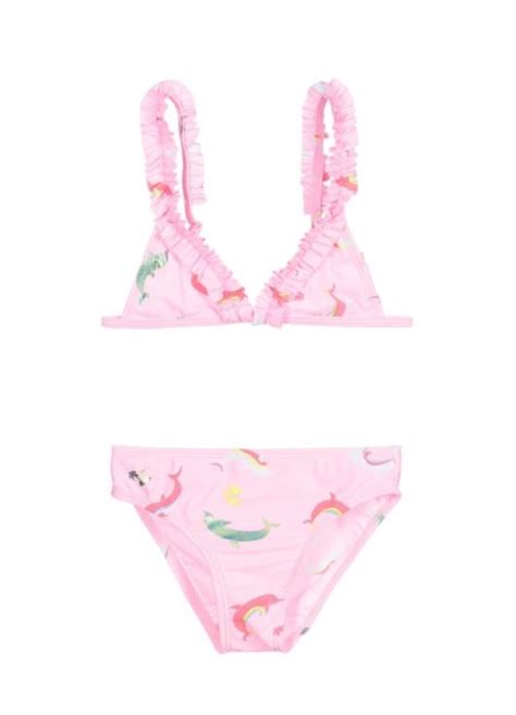 Billieblush Pink Dolphin Bikini