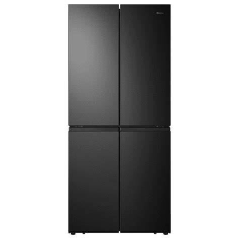 Hisense Cross Door MQ79452FF Frigorífico Americano F Negro