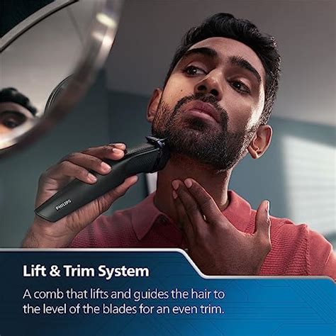 Philips Pro Beard Trimmer and Styler for Men| Titanium Blades| 2.5x ...