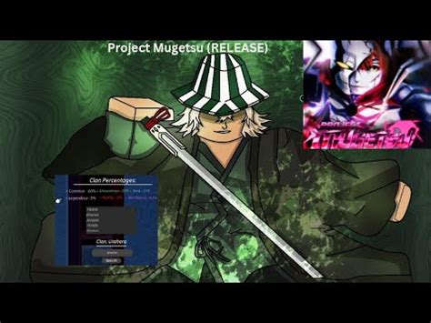 Getting Urahara Clan Showcase Best Clan Project Mugetsu Youtube