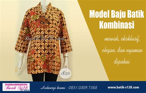 Model Baju Batik Elegan Dan Mewah Seputar Model