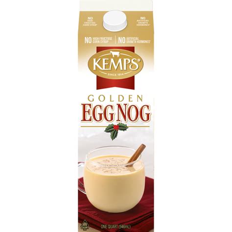 Kemps® Premium Golden Egg Nog 1 Qt Carton Caseys Foods