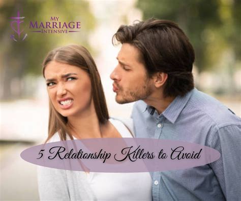 5 Relationship Killers Avoid Marriage Intensive Counseling