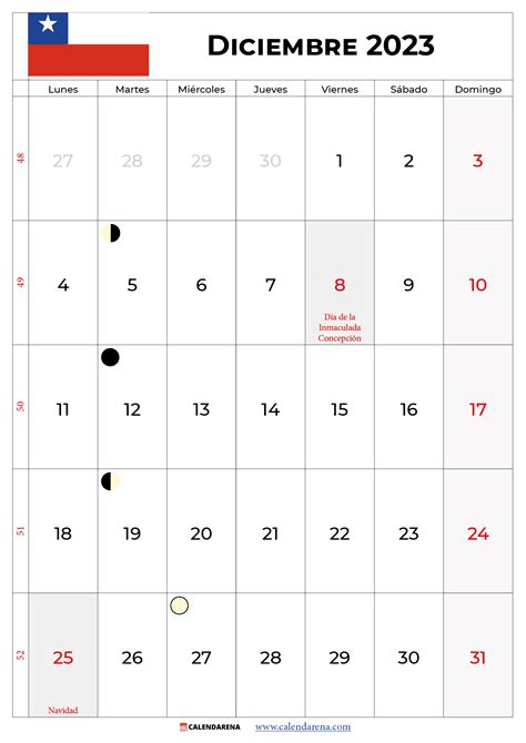 Calendario Diciembre 2023 3