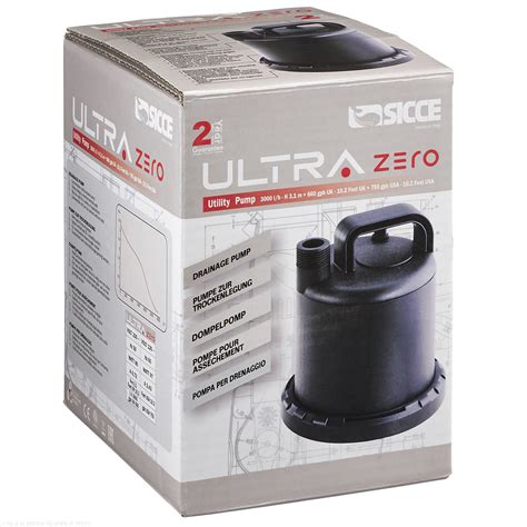 Sicce Ultra Zero Utility Pump Gph Fish Gallery