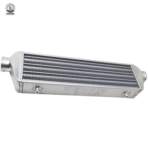 Intercooler Turbo Universel Montage Frontal Barre Et Plaque Od Mm