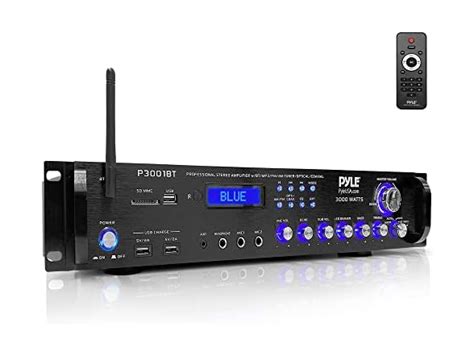 Pyle W Bluetooth Hybrid Amplifier Receiver