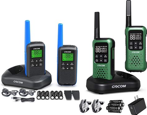 Amazon GOCOM G600 G9 FRS Walkie Talkies For Adults Long Range Two