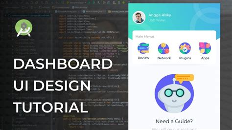 Android Studio Tutorial Modern Dashboard Ui Animation Youtube