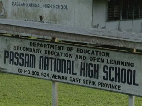 Passam National High School Archives - Post Courier