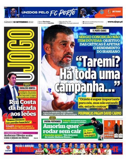 Las Portadas Joao F Lix Se Sincera Y Las Rotaciones Del Bar A Foto