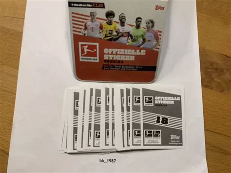 Topps Bundesliga Stickers Set Of Different