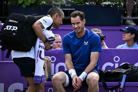 Andy Murray Bless Au Queen S Incertain Pour Wimbledon Flashscore Fr