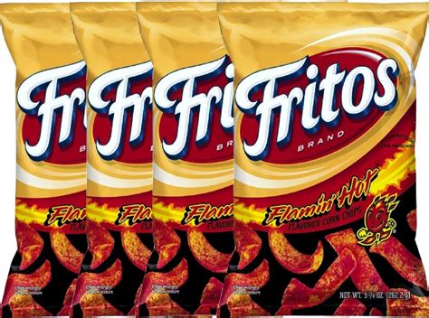 Fritos Flamin Hot Corn Chips 9 25oz Pack Of 4 Buy Now With Express International Delivery