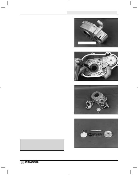 Snowmobile Polaris PRO X 2003 Year Manual Part 16