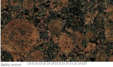 Baltic Brown Granite Slabs Tiles Finland Brown Granite From Sweden